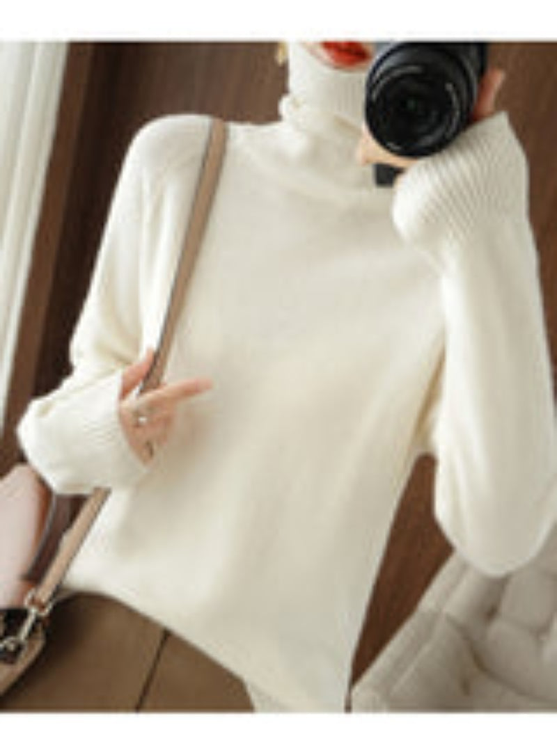 Prisca | Elegante maglione a collo alto