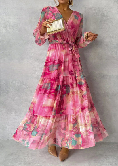 Mirella | Zachte damesjurk met bloemenprint 2