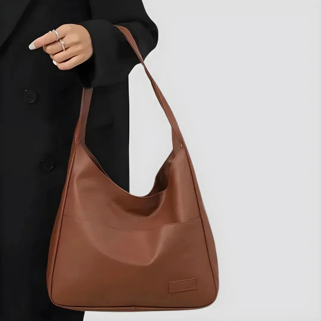 Vegan Schoudertas voor Dames Zwart Noor Design
