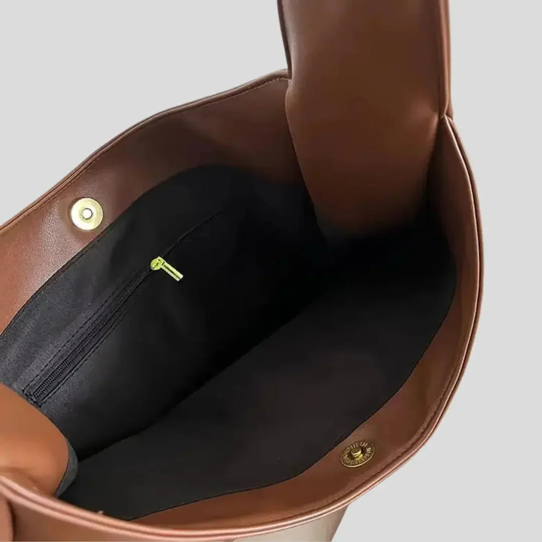 Vegan Schoudertas voor Dames Zwart Noor Design