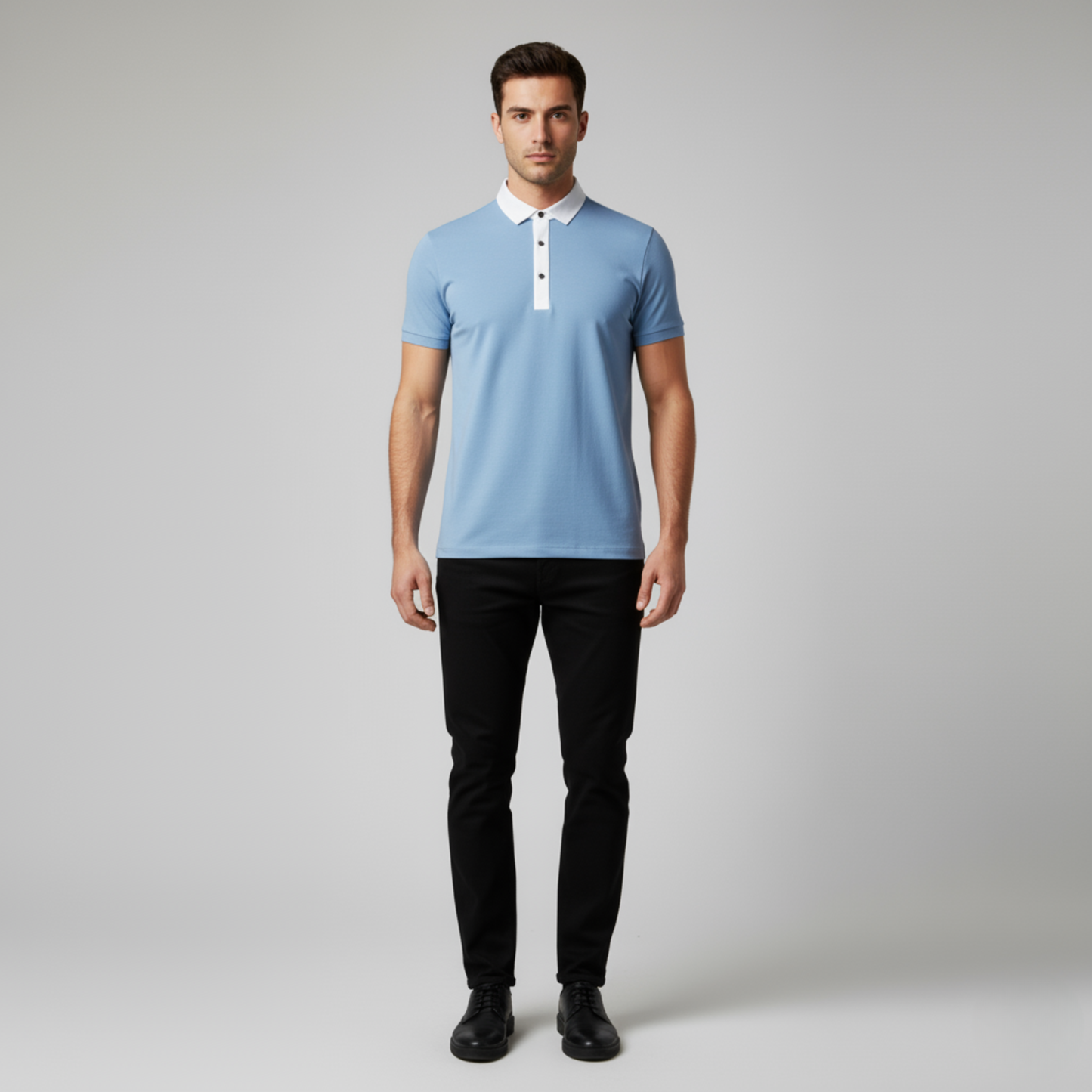 Miro | Polo Uomo Manica Corta – Morbida, Traspirante & Versatile 3