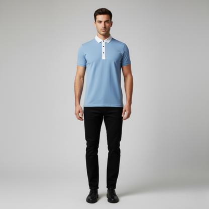 Miro | Polo Uomo Manica Corta – Morbida, Traspirante & Versatile 3