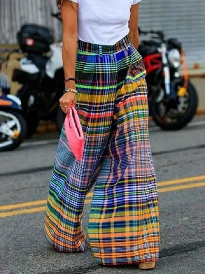 DleeterMode Betoverende Plaid Broek
