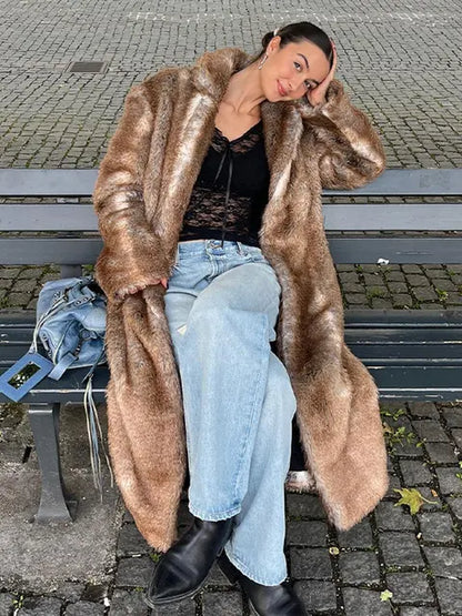 Luna Winter Trench Coat Zacht en Warm - Mode Vibes
