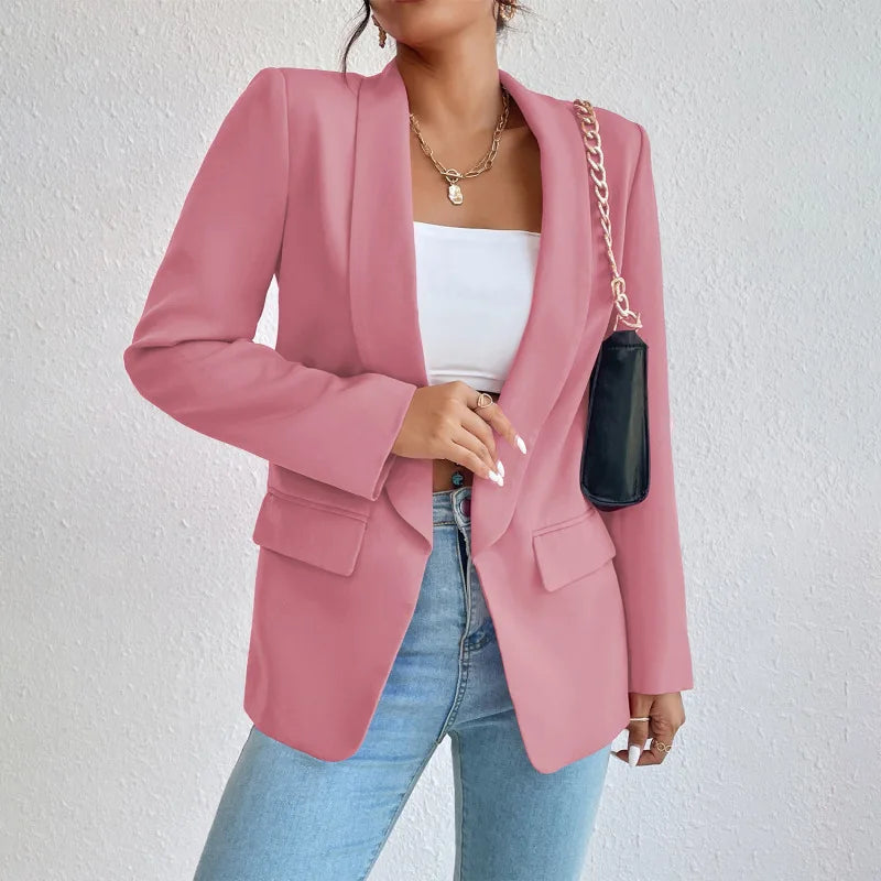 Dames Blazer Modern Stijl Luna Design - Mode Vibes