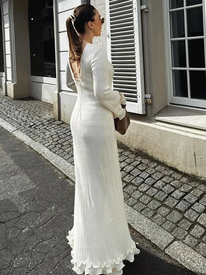 Zomerjurk met Uitlopende Mouwen  van ModeLuxe