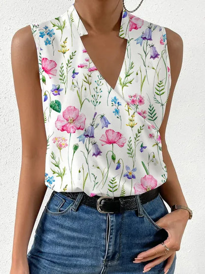Zomerse Chic Tanktop - Zonneschijn Stijl