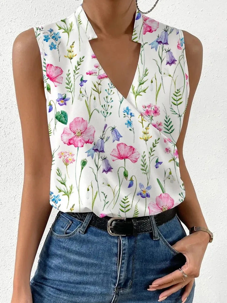 Zomerse Chic Tanktop - Zonneschijn Stijl