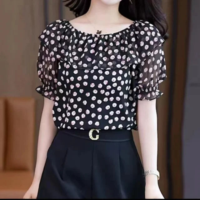 Nieuwe Fashion Korean Fashion Chiffon Blouse