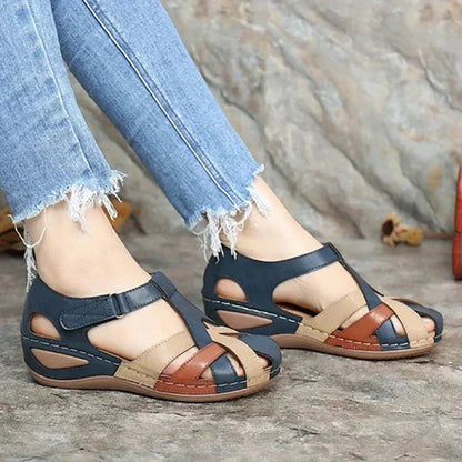 Velanora - Orthopedische Comfort-Keilsandalen