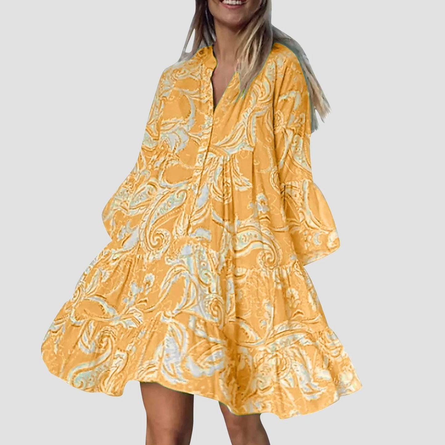 Zomerse Pracht Boho Strandjurk