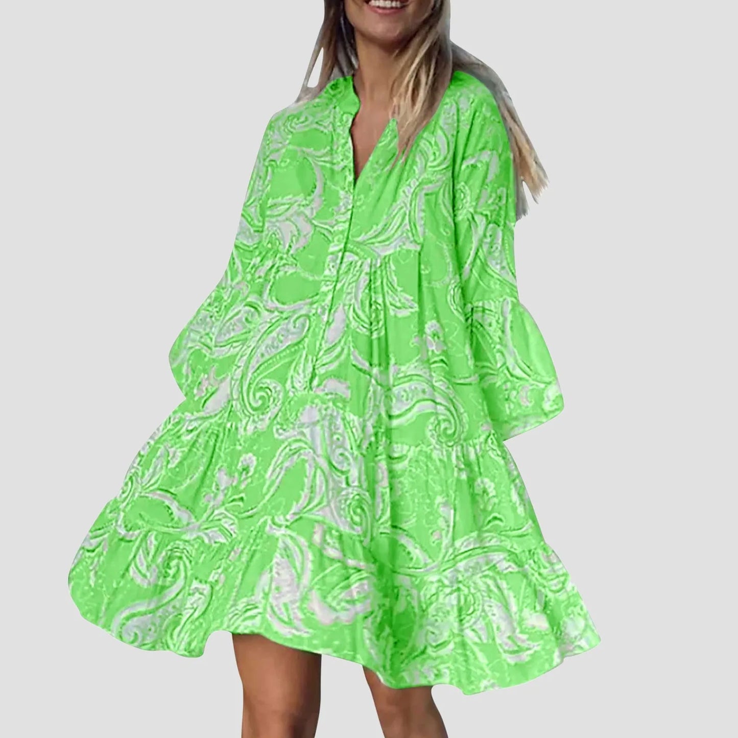 Zonnewende Boho Strandjurk