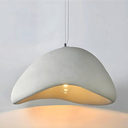 Design hanglamp wabi-sabi stijl zachte organische vorm