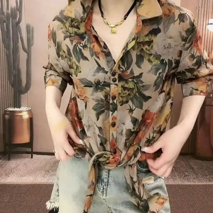 Luxe Chiffon Blouse van LuxElegance