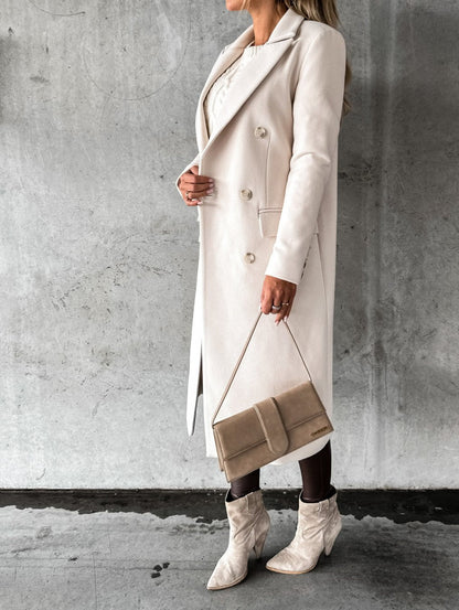 Azzurra | Cappotto lungo alla moda