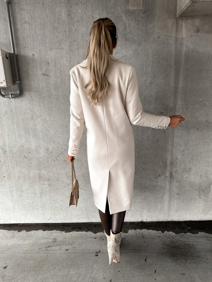 Azzurra | Cappotto lungo alla moda