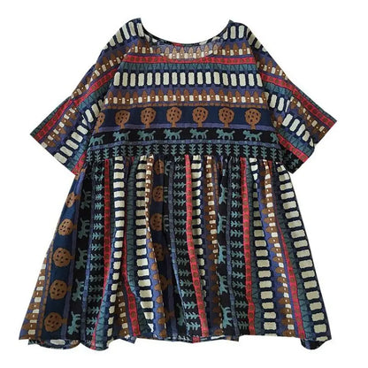 Gedrukt T-Shirt - Zomerse Casual Chic