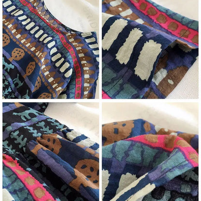 Gedrukt T-Shirt - Zomerse Casual Chic