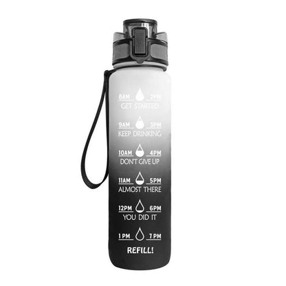 Waterfles met Tijdlijn voor Gedragsverandering - Mode Vibes