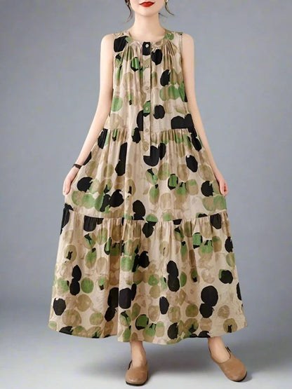 Vintage Polka Dot Zomerjurk van StyleAura