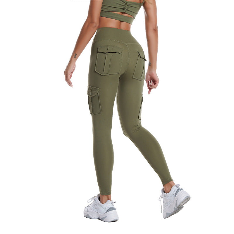 Comfortabele Cargo Legging voor Vrouwen - Aurora Stijl