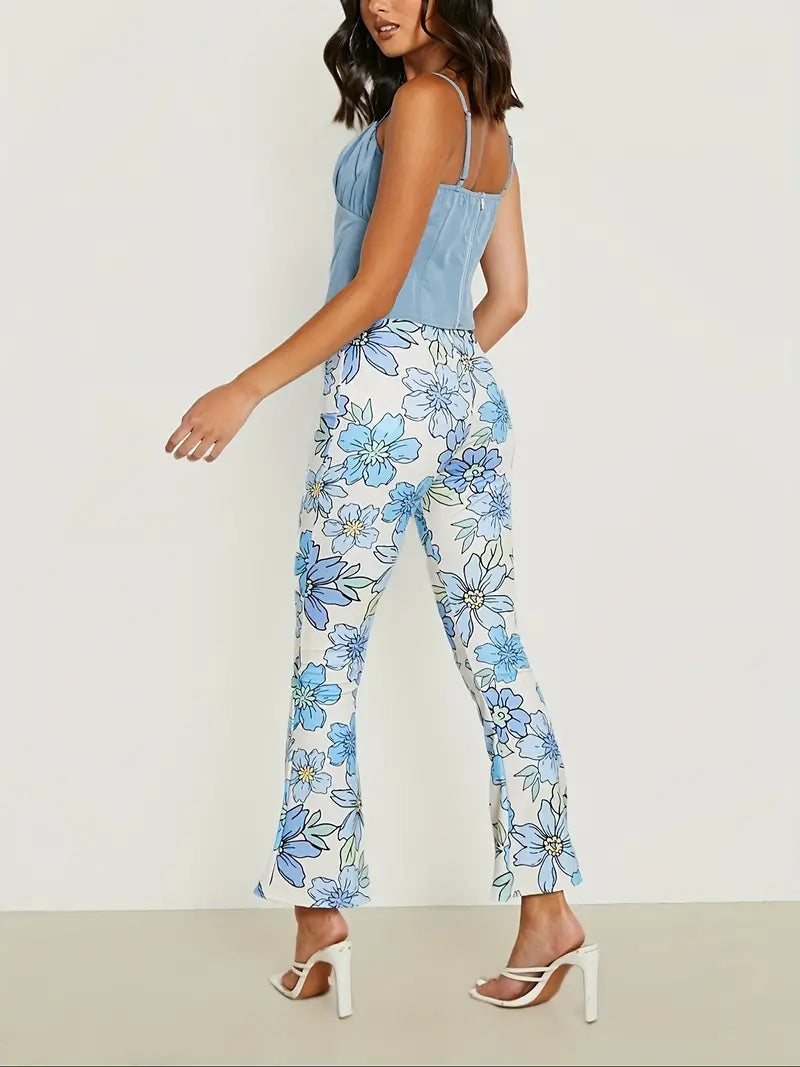 Vrouwelijke Zomerkorte Broek Trendy Blauw