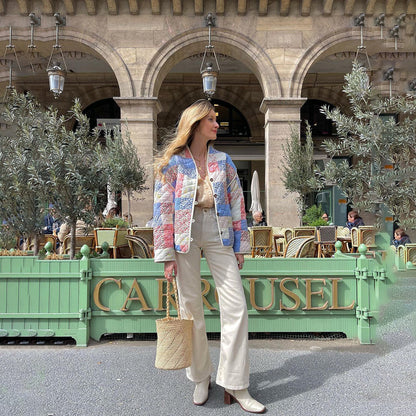 Damesblazer Eva Stijlvol Met Mooi Print