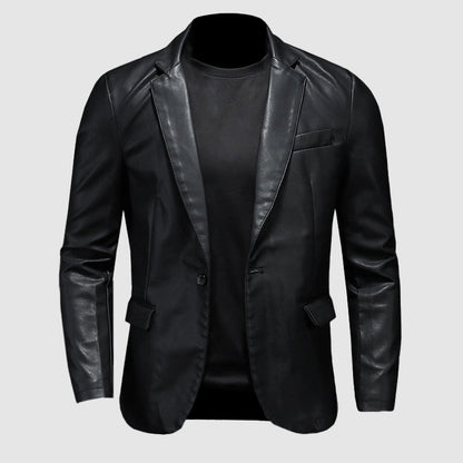Leren Jack Elegant Heren Jas - Mode Vibes