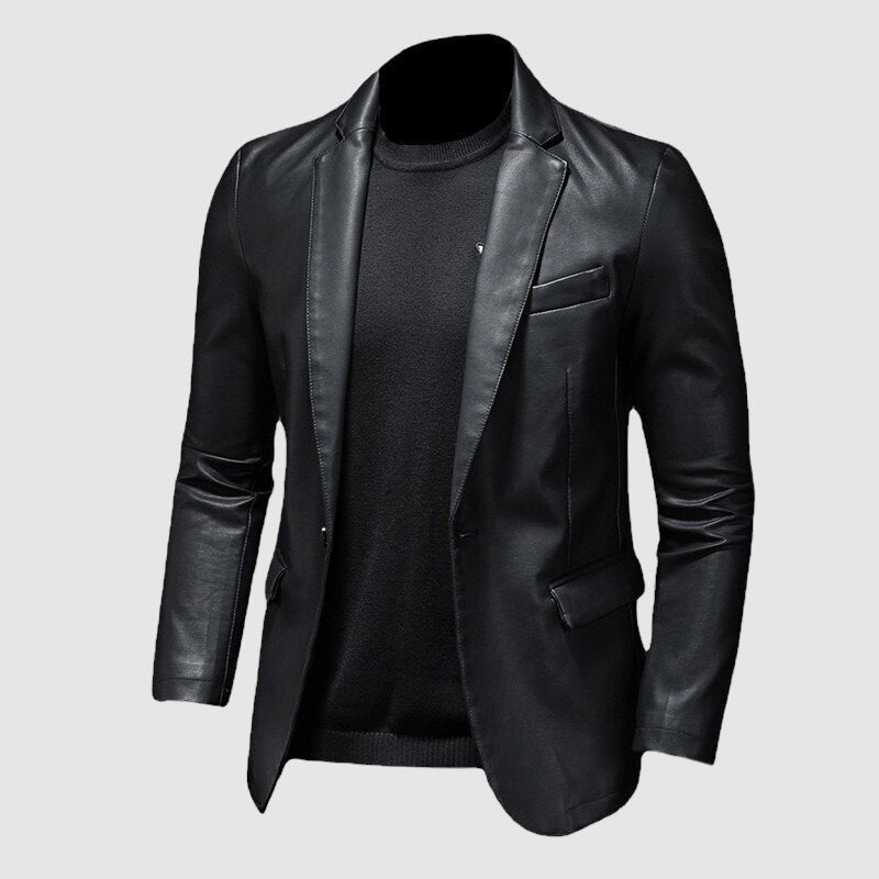 Leren Jack Elegant Heren Jas