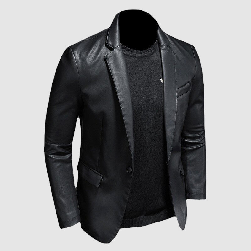 Leren Jack Elegant Heren Jas