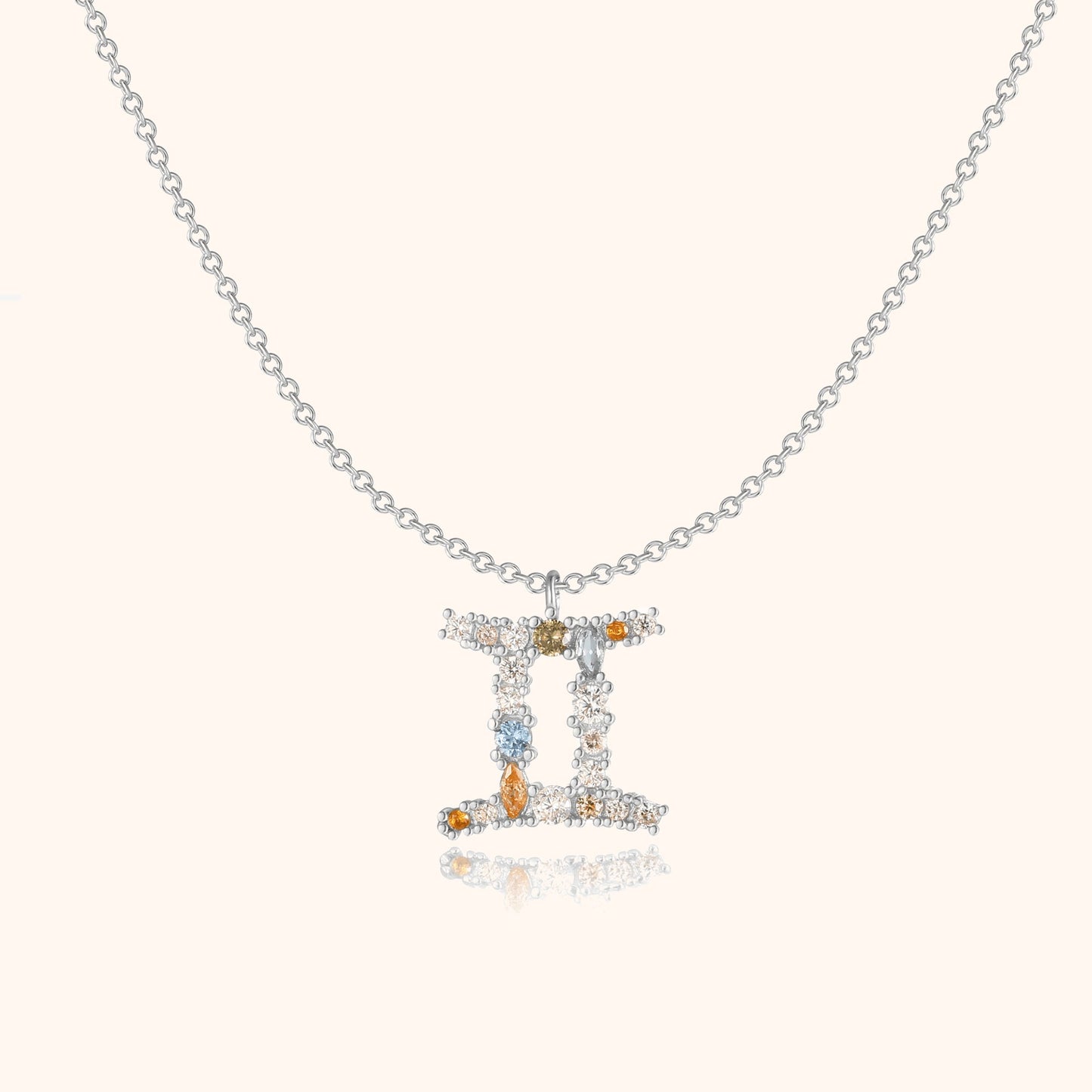 Sterrenbeeld Ketting Zilveren Halsketting Met Celestia Thema