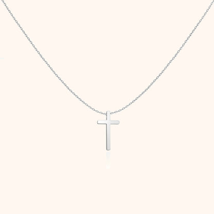 Kruishanger Zilveren Ketting Isabella Stijl