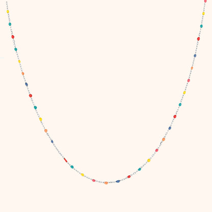 Regenboogketting Iris Kleurrijk Sieraad