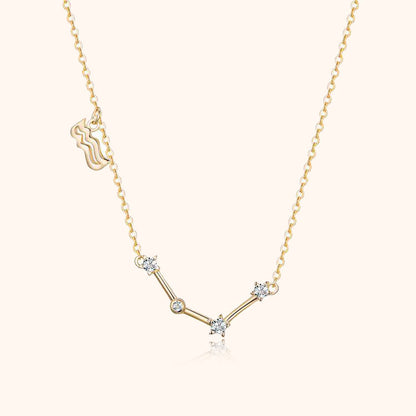 Gouden Sterrenbeeld Ketting Astrologie Sieraden