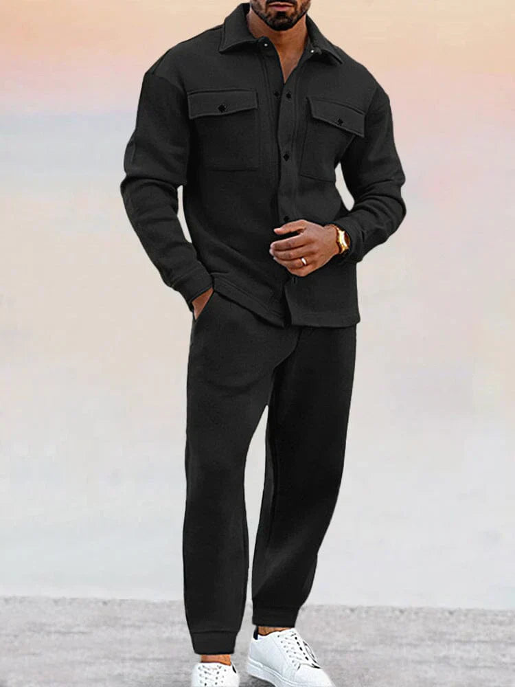 Heren Tweedelige Casual Kleding Set