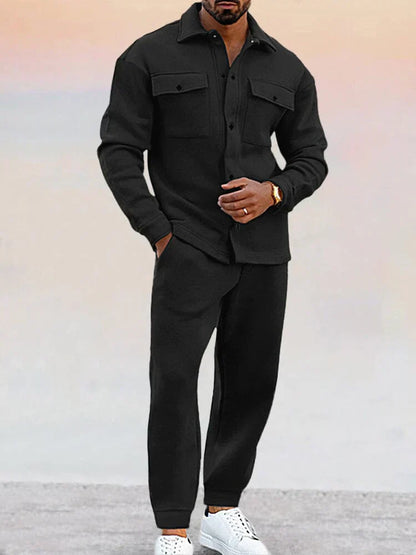 Heren Tweedelige Casual Kleding Set