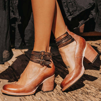 Neda – Stijlvolle Pumps Met Enkelbandje Voor Dames