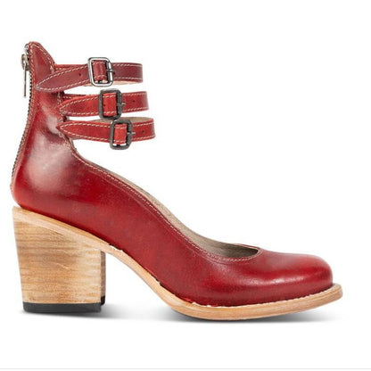 Neda – Stijlvolle Pumps Met Enkelbandje Voor Dames