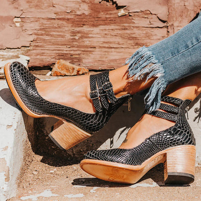 Neda – Stijlvolle Pumps Met Enkelbandje Voor Dames