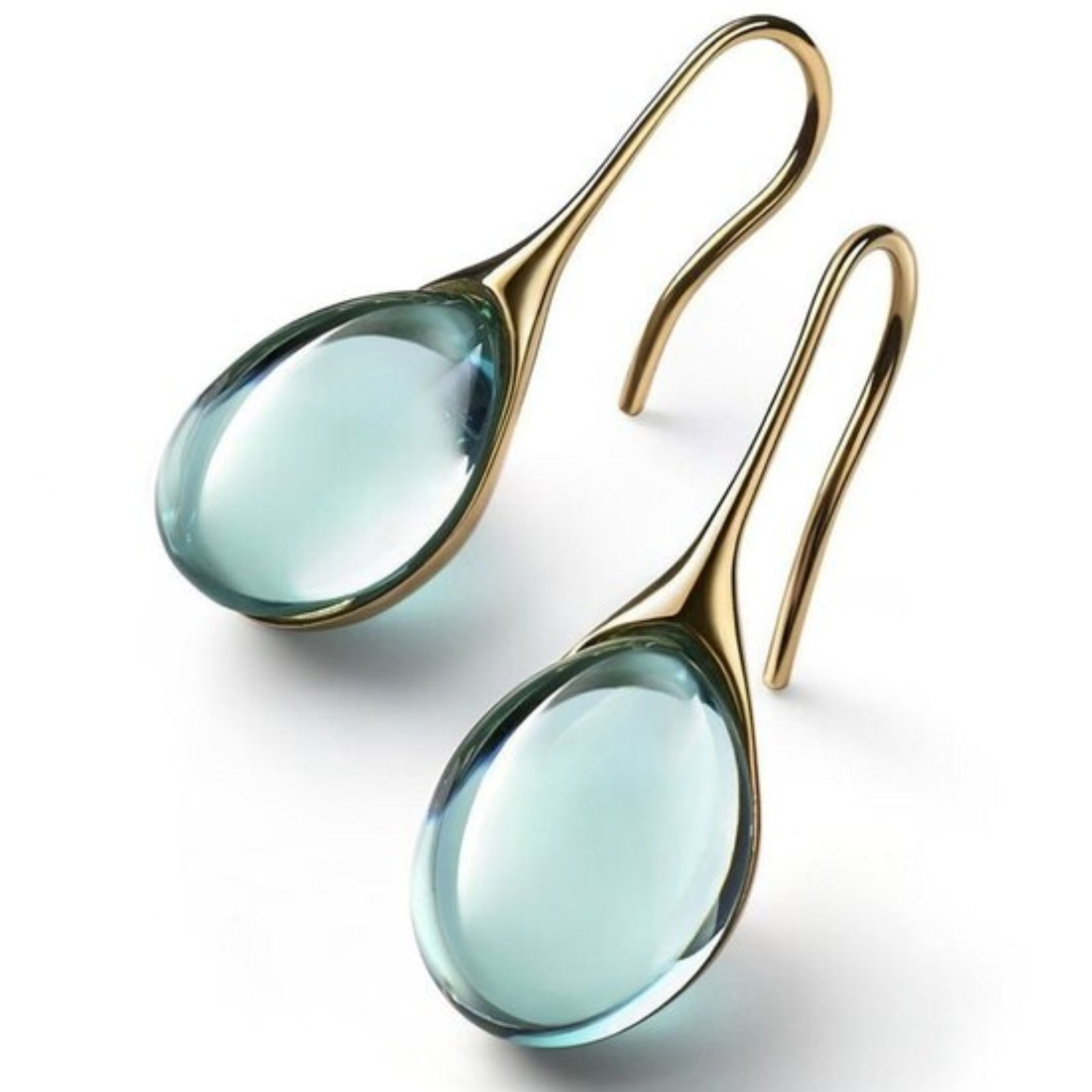 Kristal Oorbellen Trendy Druppelvorm Celestina - Mode Vibes