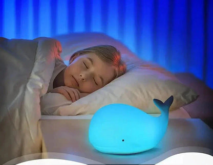 Kinder Nachtlamp Walvis met Zacht Licht - Mode Vibes