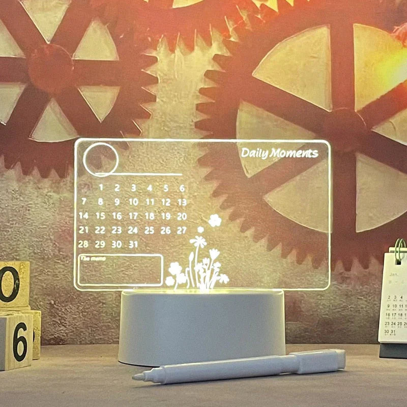 Nachtlamp Met Veranderbaar Design