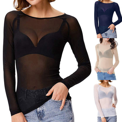 Nadine | Elegante mesh-uitgaanstop
