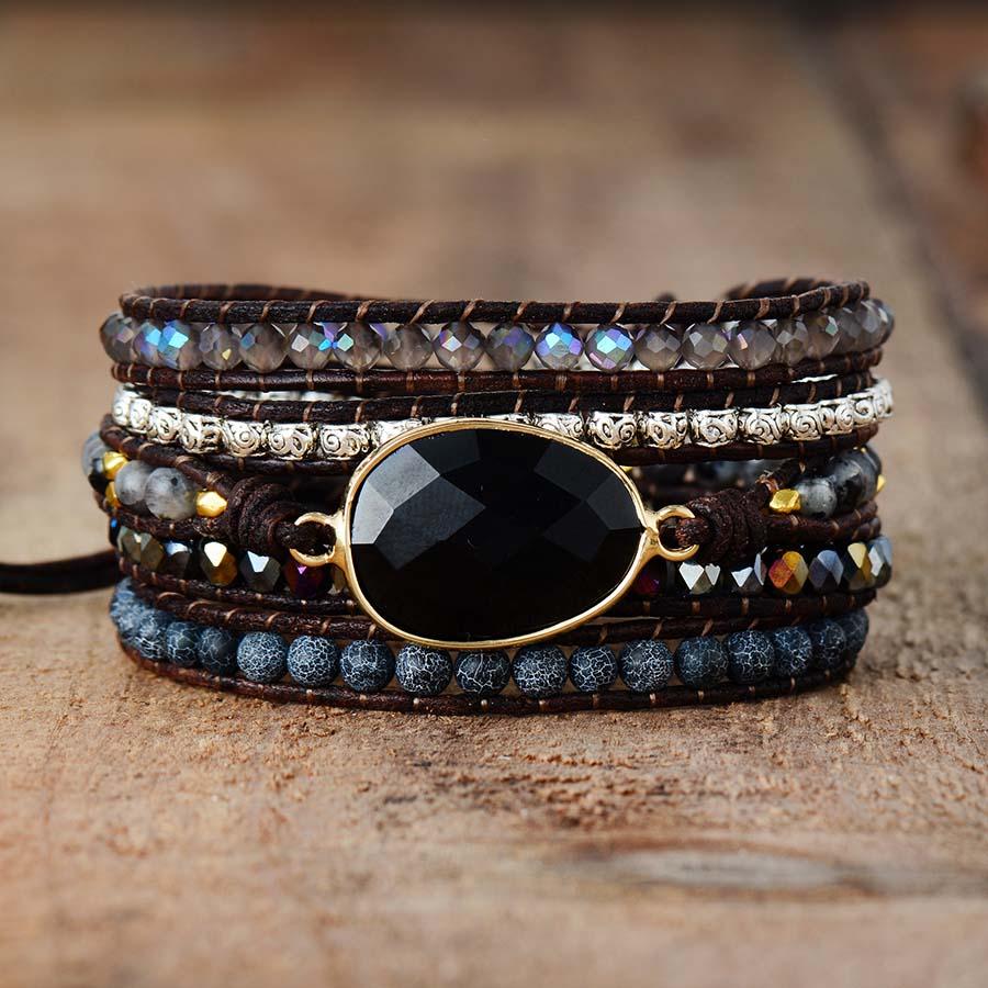 Armband Maanlicht Onyx Beschermende Sieraden