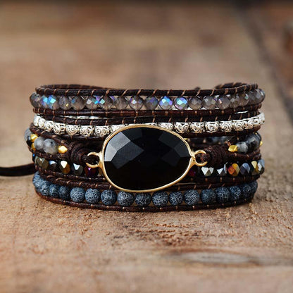 Armband Maanlicht Onyx Beschermende Sieraden