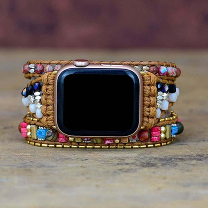Edelsteen Horlogebandje voor Apple Watch Nova