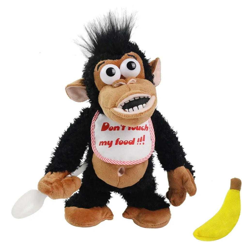 Knuffel Aapje Speelgoed met Geluid en Licht - Mode Vibes