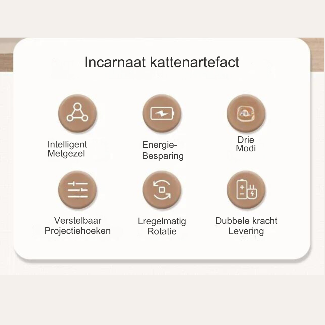 Laser Kattenspeelgoed Interactief met Lichtbundel