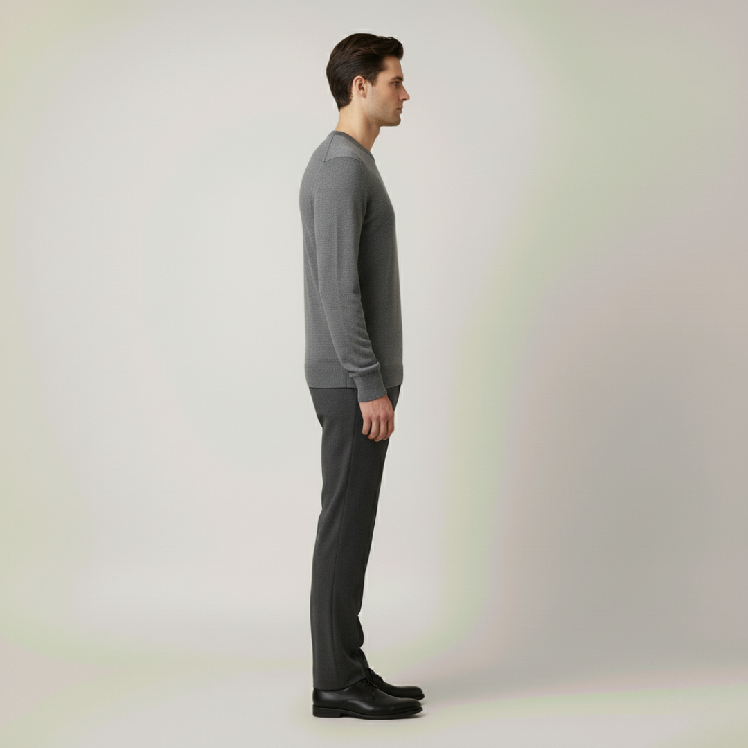 Nero | Maglione da Uomo – Caldo, Elegante & Versatile in Lana 8