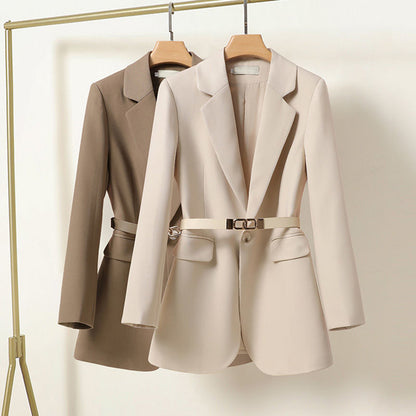 Bella | Blazer lungo elegante con cintura